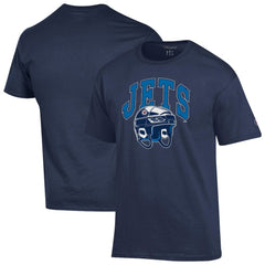 Winnipeg Jets Champion Helmet T-Shirt - Navy T-shirts