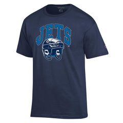 Winnipeg Jets Champion Helmet T-Shirt - Navy T-shirts