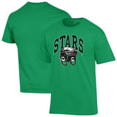 Dallas Stars Champion Helmet T-Shirt - Kelly Green T-shirts