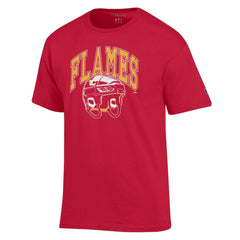 Calgary Flames Champion Helmet T-Shirt - Red T-shirts