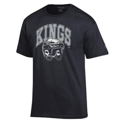 Los Angeles Kings Champion Helmet T-Shirt - Black T-shirts