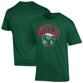 Minnesota Wild Champion Helmet T-Shirt - Green T-shirts