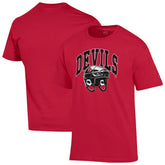 New Jersey Devils Champion Helmet T-Shirt - Red T-shirts