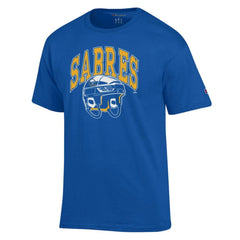 Buffalo Sabres Champion Helmet T-Shirt - Royal T-shirts
