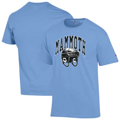 Utah Mammoth Champion Helmet T-Shirt - Blue T-shirts