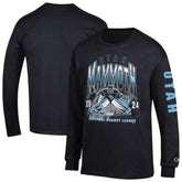 Utah Mammoth Champion Long Sleeve Jersey T-Shirt - Black T-shirts