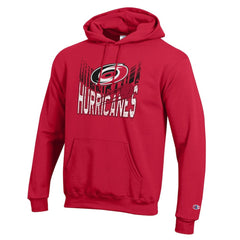 Carolina Hurricanes Champion Powerblend Hoodie - Red Hoodies