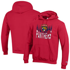 Florida Panthers Champion Powerblend Hoodie - Red Hoodies