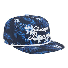 Chicago Bears New Era Palm Print A-Frame 9FIFTY Snapback Hat - Navy cheap