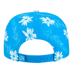 Detroit Lions New Era Palm Print A-Frame 9FIFTY Snapback Hat - Blue online