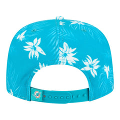 Miami Dolphins New Era Palm Print A-Frame 9FIFTY Snapback Hat - Aqua outlet