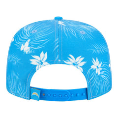 Los Angeles Chargers New Era Palm Print A-Frame 9FIFTY Snapback Hat - Powder Blue sale