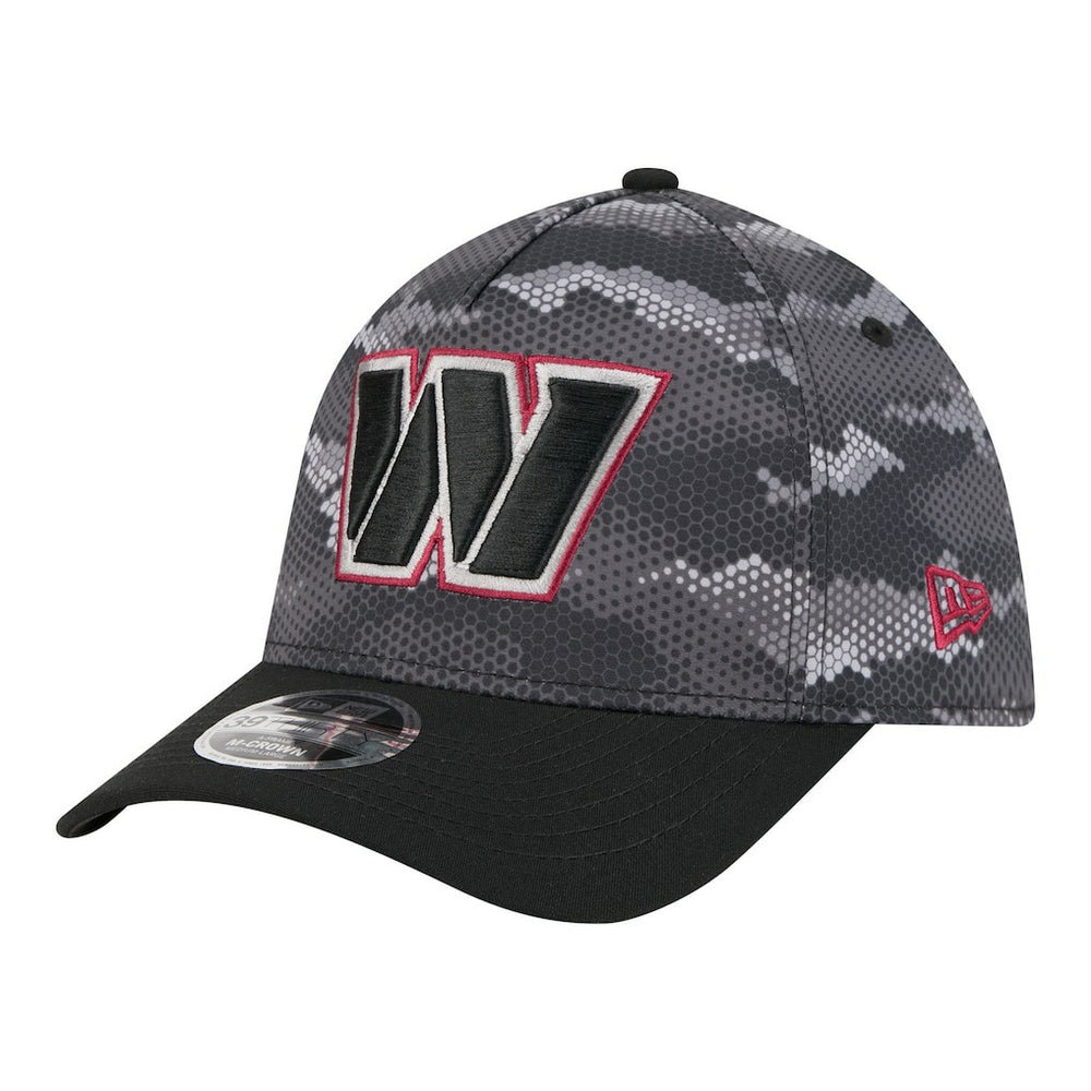 Washington Commanders New Era Camo A-Frame 39THIRTY Flex Hat - Black online