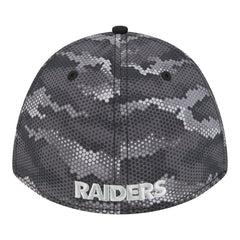 Las Vegas Raiders New Era Camo A-Frame 39THIRTY Flex Hat - Black sale