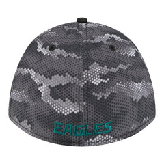 Philadelphia Eagles New Era Camo A-Frame 39THIRTY Flex Hat - Black outlet