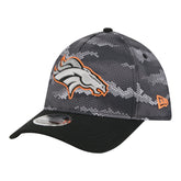 Denver Broncos New Era Camo A-Frame 39THIRTY Flex Hat - Black for sale