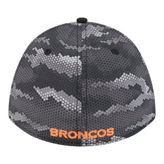 Denver Broncos New Era Camo A-Frame 39THIRTY Flex Hat - Black for sale
