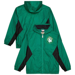Boston Celtics Playmaker Full-Zip Hooded Windbreaker Jacket - Kelly Green outlet