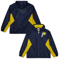 Indiana Pacers Playmaker Full-Zip Hooded Windbreaker Jacket - Navy discount