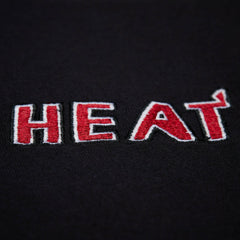 Miami Heat Unisex Playmaker Vintage Logo T-Shirt - Black for sale