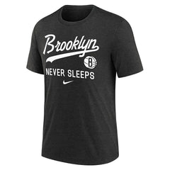 Brooklyn Nets Tri-Blend T-Shirt - Black cheap