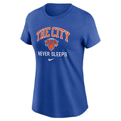 New York Knicks Women's The City Never Sleeps T-Shirt - Blue online