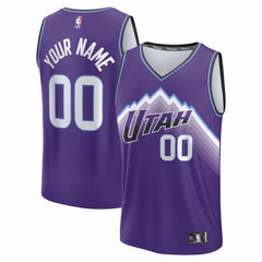 Utah Jazz Fast Break Replica Custom Jersey - Purple - Icon Edition sale