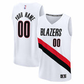 Portland Trail Blazers Fast Break Replica Custom Jersey - Association Edition - White for sale