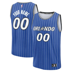 Orlando Magic Youth Fast Break Replica Custom Jersey - Icon Edition - Blue outlet