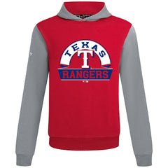 Texas Rangers Levelwear Throwback Ultimate Banner Arch Hoodie Red