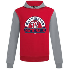 Washington Nationals Levelwear Throwback Ultimate Banner Arch Hoodie Red