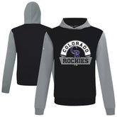 Colorado Rockies Levelwear Throwback Ultimate Banner Arch Hoodie Black