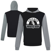 Chicago White Sox Levelwear Throwback Ultimate Banner Arch Hoodie Black