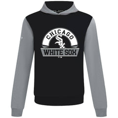 Chicago White Sox Levelwear Throwback Ultimate Banner Arch Hoodie Black