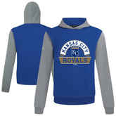 Kansas City Royals Levelwear Throwback Ultimate Banner Arch Hoodie Royal