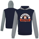 Houston Astros Levelwear Throwback Ultimate Banner Arch Hoodie Navy