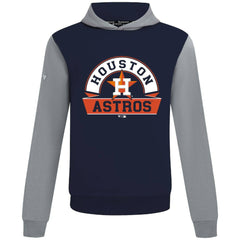 Houston Astros Levelwear Throwback Ultimate Banner Arch Hoodie Navy