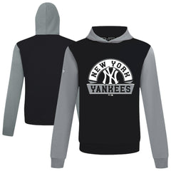 New York Yankees Levelwear Throwback Ultimate Banner Arch Hoodie Black
