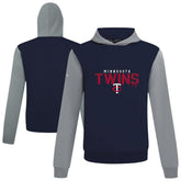 Minnesota Twins Levelwear Throwback Carve Ultimate Hoodie Navy
