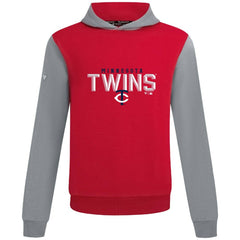 Minnesota Twins Levelwear Throwback Carve Ultimate Hoodie Red