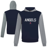 Los Angeles Angels Levelwear Throwback Carve Ultimate Hoodie Navy