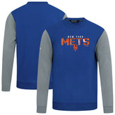 New York Mets Levelwear Throwback Ultimate Carve Sweatshirt Royal