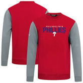 Philadelphia Phillies Levelwear Throwback Ultimate Carve Sweatshirt Red