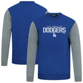 Los Angeles Dodgers Levelwear Throwback Ultimate Carve Sweatshirt Royal