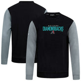 Arizona Diamondbacks Levelwear Throwback Ultimate Carve Sweatshirt Black