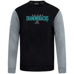 Arizona Diamondbacks Levelwear Throwback Ultimate Carve Sweatshirt Black