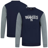 New York Yankees Levelwear Throwback Ultimate Carve Sweatshirt Navy