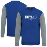 Kansas City Royals Levelwear Throwback Ultimate Carve Sweatshirt Royal