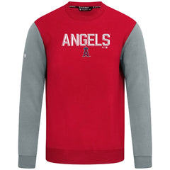 Los Angeles Angels Levelwear Throwback Ultimate Carve Sweatshirt Red