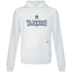 New York Yankees Levelwear Relay Journey Pullover Hoodie White